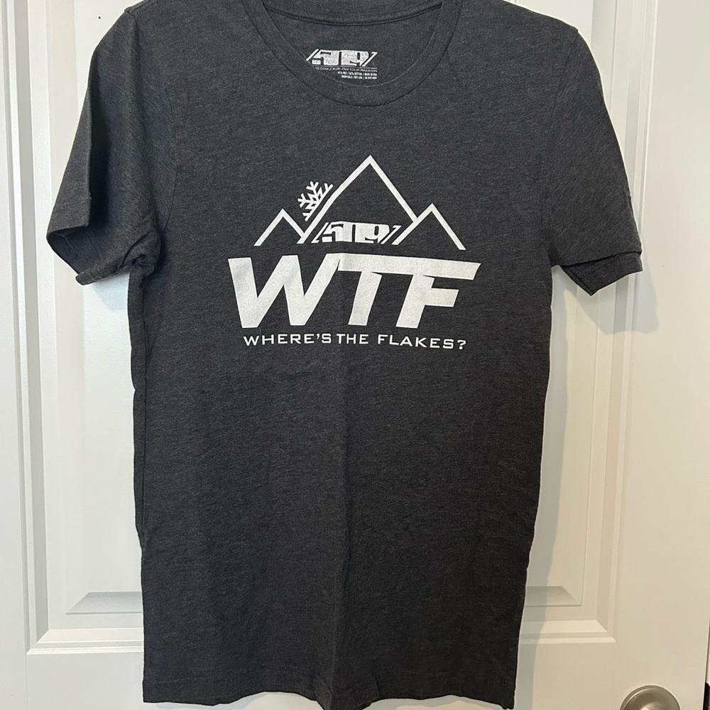 WTF Dark Gray Graphic Tee